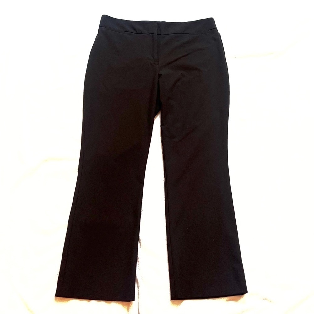 The Limited Barely Bootcut Mid Rise Chino Pants Trousers Solid Brown Size 10